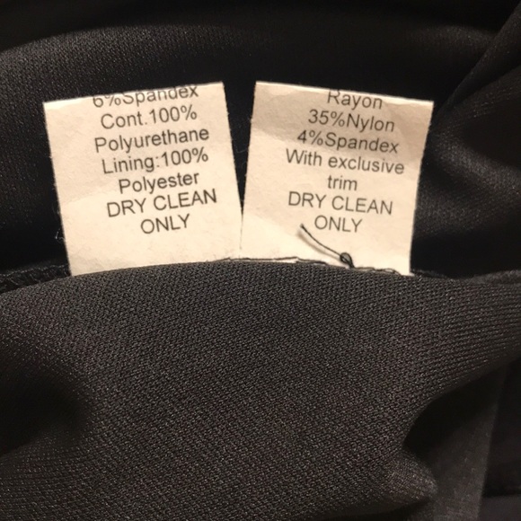 Bailey 44 Sleeveless Dress w/Faux Leather Embellishment - Picture 12 of 12